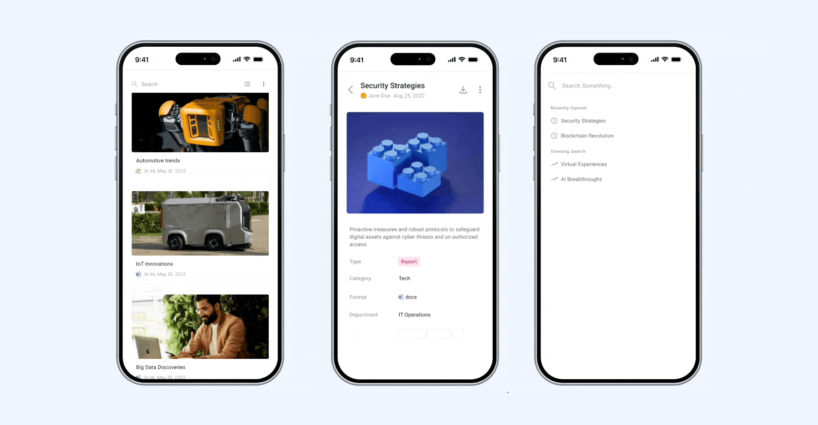 UI, Interaction Design for a Digital Asset Management Platform